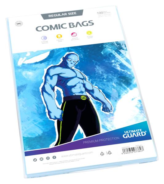 Ultimate Guard Comic Bags Regular Size (100)
